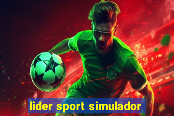 lider sport simulador